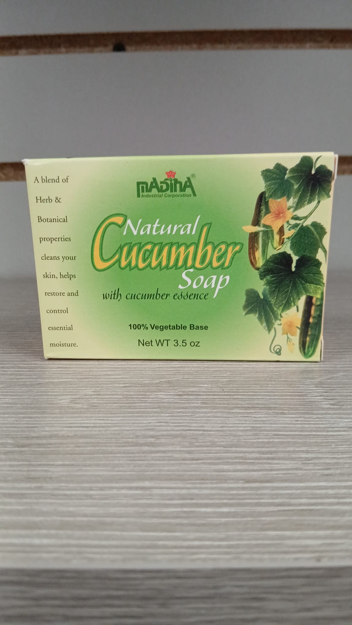 NATURAL CUCUMBER SOAP